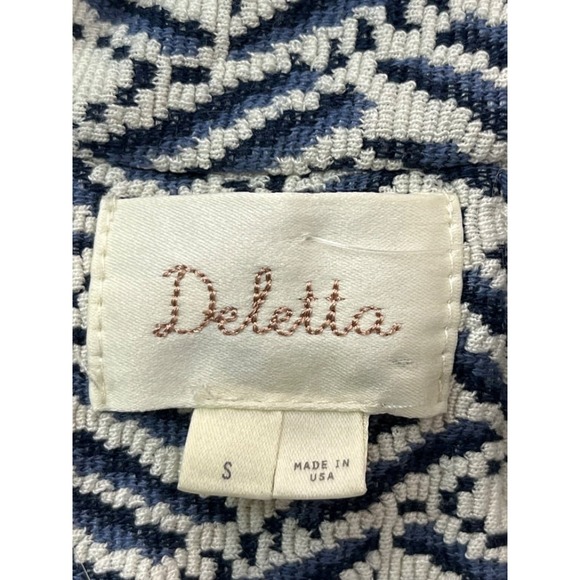 Deletta Textured Peplum Tank - S - Picture 3 of 5